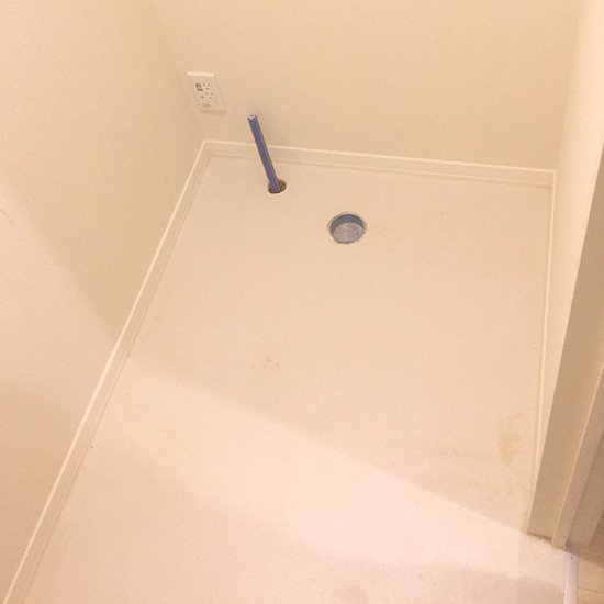 画像：トイレ設置前